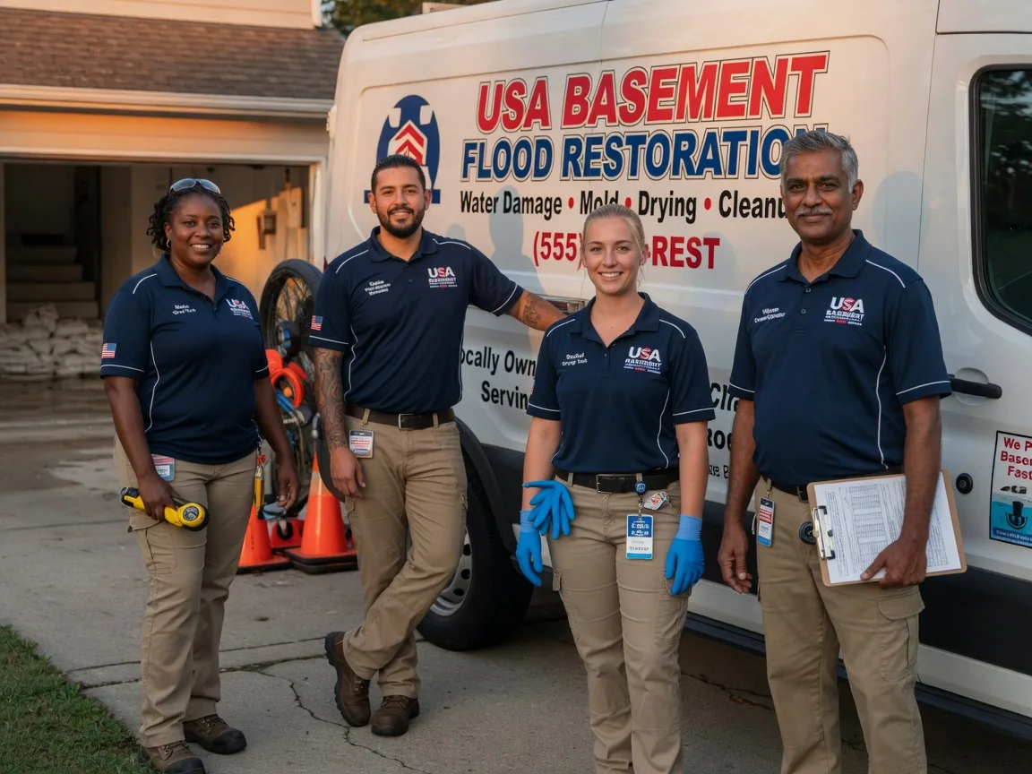Basement Flood Cleanup company in Echo, LA