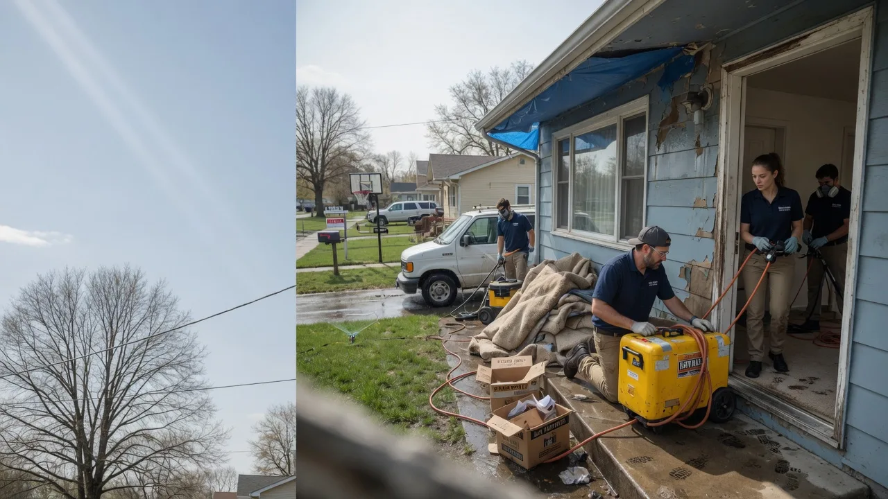 Basement Flood Cleanup in Echo, LA near me